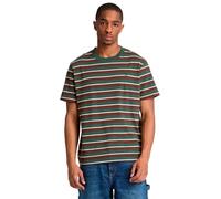 Timberland Mens Stripe Short Sleeve Tee sycamore yd XXL