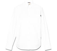 Timberland T-Shirt Gale River Yarn Dyed Oxford Ls Shirt TB0A6CEZ White Yd-3XL