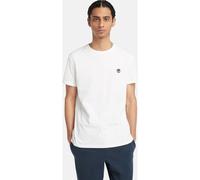 Timberland T-Shirt Oyster River Chest Logo Ss Tee (Slim) 0A2BR3 White-XXL