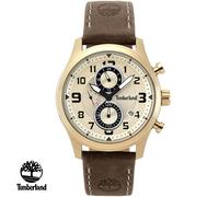 Timberland TBL.15357JSK/07 Groveton beige roségold braun Leder Herren Uhr NEU