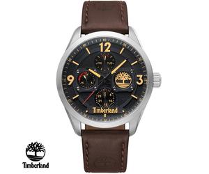Timberland TBL.15486JS/02 Ashmont schwarz silber braun Leder Herren Uhr NEU