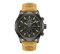 Timberland Herren Analog Uhr mit Leder Armband TDWGF0056101