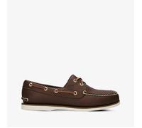 Bootsschuh TIMBERLAND "Men´s 2 Exe Boat Shoe", Gr. 43, braun (schwarz, braun, smooth), Leder, Schuhe (92861161-43) schwarz, braun, smooth