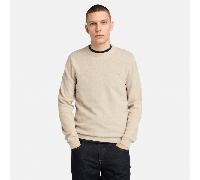 Timberland - Timberland Cohas Brook Rundhalspullover aus Merinowolle für Herren in Beige, Herren, Beige, Größe: L