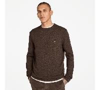 Timberland - Timberland Cohas Brook Rundhalspullover aus Merinowolle für Herren in Braun, Herren, Braun, Größe: XL