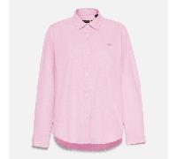 Timberland - Timberland Oxford-Langarmhemd für Damen in Pink, Damen, Pink, Größe: XL