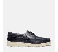 Timberland Mens Boat Shoe dark blue full grain 8