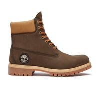 Timberland - Timberland Premium 6 Inch Lace Up Waterproof Boot - Freizeitstiefel, Gr. 42.5 EU 43.5, braun (DarkBrownNubuck/Olive)