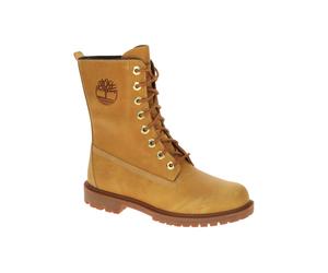 Timberland TIMBERLAND PREMIUM 8 INCH LACE WP 0A43MX EN1 gelb - bequeme Stiefelette für Damen - Größe 39.5
