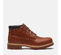 Timberland Mens Mid Lace UP Waterproof Chukka Boot rust fg w dkgry 7.5
