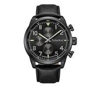 Timberland Unisex Analog Quarz Uhr mit Leder Armband TDWGF0009502