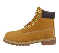 Timberland Unisex-Kinder 6 In Premium Waterproof Klassische Stiefel, Gelb (Wheat Nubuck), 36 EU