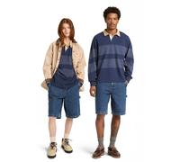 Timberland Mens LS Striped Rugby Polo peacoat S