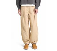 Timberland Utility Cotton Linen Pants Medium Beige Größe: W31 | Cargohosen Outlet | Damen | Weiß