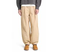 Timberland Utility Cotton Linen Pants Medium Beige Größe: W33 | Cargohosen Outlet | Damen | Weiß