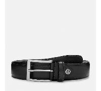 Timberland - Verstellbarer Birch Point Ledergürtel für Herren in Schwarz, Herren, Schwarz, Größe: M
