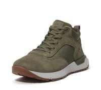 Timberland Voyager Park Mid Herren-Sneaker mit Schnürung, Dunkelgrünes Wildleder, 47.5 EU