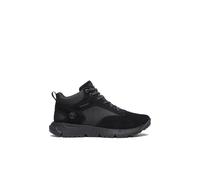 Timberland Mens Mid Lace UP Sneaker black suede 9.5