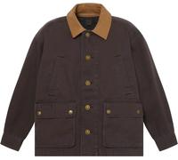 Timberland - Wasserabweisende Jacke aus Baumwolle - Herren - Field Coat Jacket - Field Coat Jacket Vintage Black für Herren aus Braun M