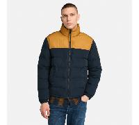 Timberland - Wasserabweisende Welch Mountain Steppjacke für Herren in Gelb/Dunkelblau, Herren, Blau, Größe: S
