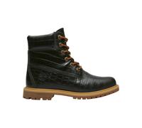 Timberland - Wasserdichte Lederstiefel - Timberland Premium 6" Lace Up Boot W Dark Green Full Grain für Damen aus Leder - Größe 6,5 US - Khaki Khaki 6.5 US