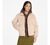 Timberland - Wasserdichte Welch Mountain Cord-Steppjacke für Damen in Beige, Damen, Beige, Größe: M