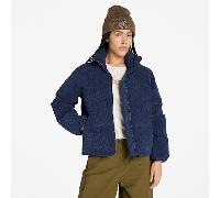 Timberland - Wasserdichte Welch Mountain Cord-Steppjacke für Damen in Dunkelblau, Damen, Blau, Größe: L
