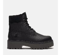 Timberland - Wasserdichter Stone Street 6-Inch-Boot mit Plattform für Damen in Schwarz, Damen, Schwarz, Größe: 37