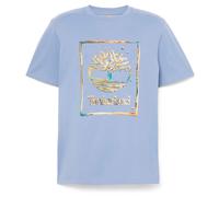 Timberland - Water Stack Logo S/S Tee - T-Shirt, Gr. L, lila (StoneWash)