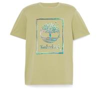 Timberland - Water Stack Logo S/S Tee - T-Shirt, Gr. XXL, beige (Sage)