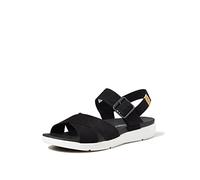 Timberland Wilesport, Damen Knöchelriemchen Sandalen, Schwarz (Nero (Jet Black) Tb0a27t60151), 38 EU