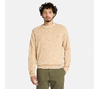 Timberland - Williams River Baumwollpullover mit Raglanärmeln und Rundhalsausschnitt für Herren in Beige, Herren, Beige, Größe: XL