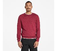 Timberland - Williams River Baumwollpullover mit Raglanärmeln und Rundhalsausschnitt für Herren in Burgunderrot, Herren, Burgunderrot, Größe: S