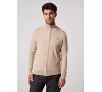 Timberland Mens Cotton Full Zip Sweater lght oatml hthr M