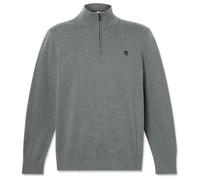 Timberland - Williams River Cotton YD 1/4 Zip Sweater - Pullover, Gr. 3XL, grau (DarkGreyHeather/Obsidian)