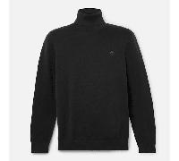 Timberland - Williams River Rollkragenpullover aus Baumwolle für Herren in Schwarz, Herren, Schwarz, Größe: M