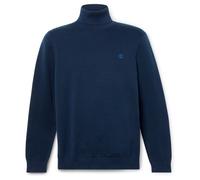 Timberland Mens Turtle Neck Cotton Sweater dark sapphire 3XL