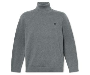 Timberland - Williams River Turtle Neck Cotton Sweater - Pullover, Gr. 3XL, grau (DarkGreyHeather)