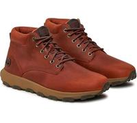 Timberland, Winsor Park Mid Lace Sneaker, hohe Schuhe, modisch, aus Leder, Braun Orange, 41.5 EU
