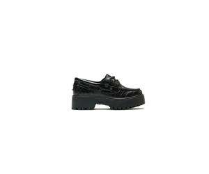 Timberland WMNS STONE STREET BOAT SHOE Schwarz/Animal Print 39