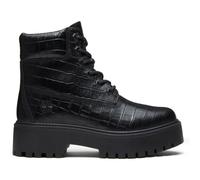 Timberland Womens 6 Inch Lace UP Boot blk full grain 7.5 Wide Fit
