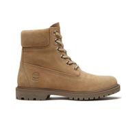Timberland Womens 6 Inch Lace UP Waterproof Boot md beige suede 9 Wide Fit