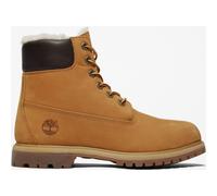 Timberland Womens 6 Inch Warm Lined Waterproof Boot wheat 7 Wide Fit