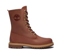 Timberland Womens 8 Inch Lace UP Waterproof Boot medium brown full grain 7.5