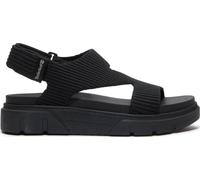 Timberland Womens Backstrap Sandal blk knit 8 Wide Fit