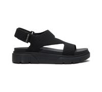 Timberland Women's Backstrap Sandal Black Knit 40