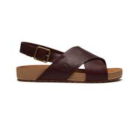 Timberland Womens Backstrap Sandal bur f grain 8 Wide Fit