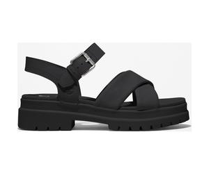 Timberland Womens Backstrap Sandal jet black 10 Wide Fit
