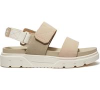 Timberland Women's Backstrap Sandal Light Beige Suede 39