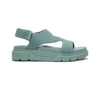 Timberland Womens Backstrap Sandal lt green knit 9 Wide Fit